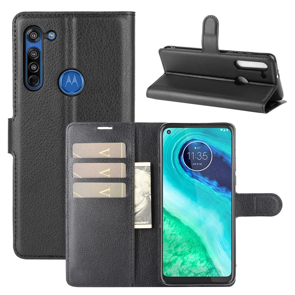 Mobiltaske Motorola Moto G8 sort