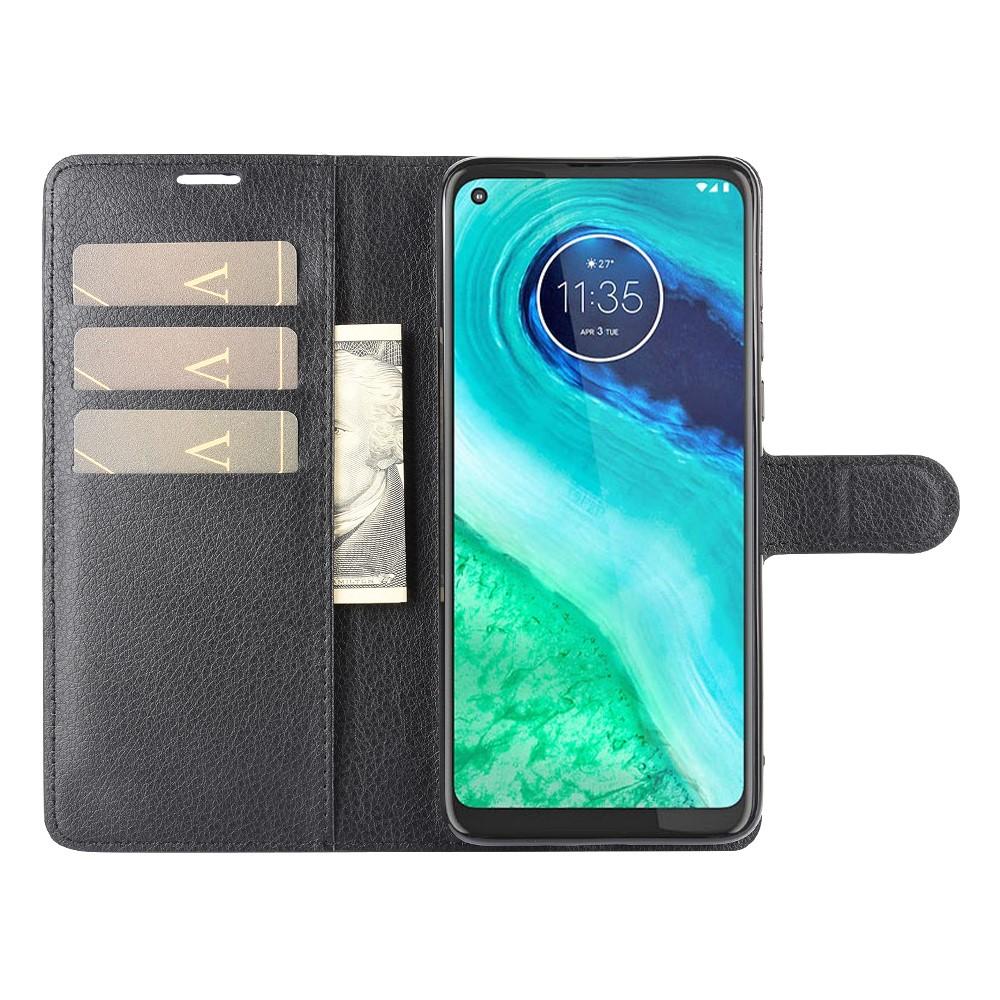 Mobiltaske Motorola Moto G8 sort