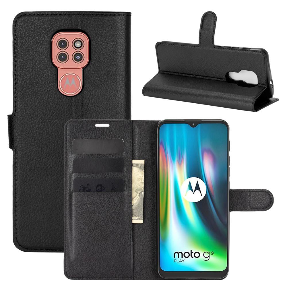 Mobiltaske Motorola Moto G9 Play sort