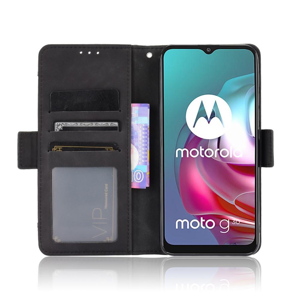 Multi Tegnebogsetui Motorola Moto G10/G20/G30 sort