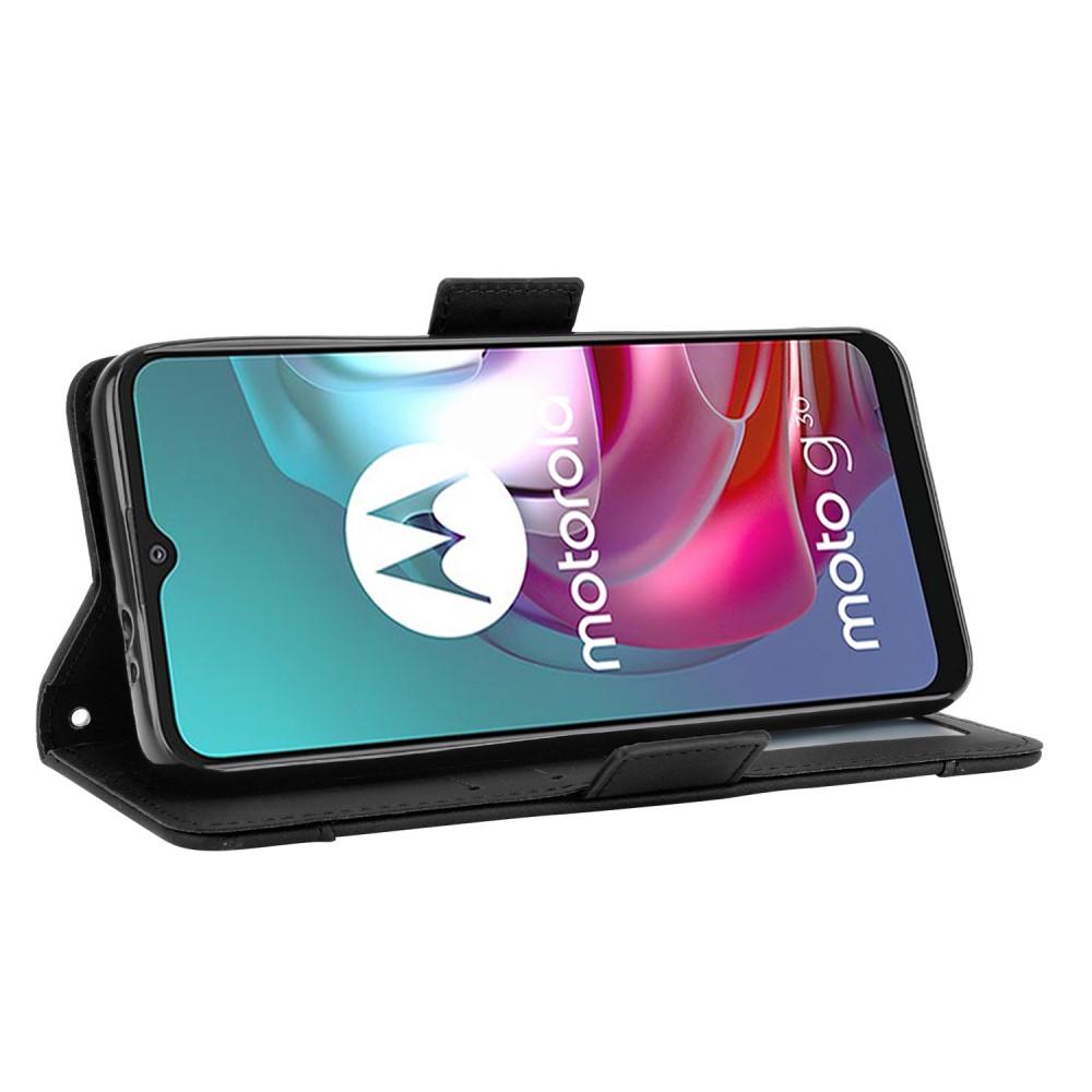 Multi Tegnebogsetui Motorola Moto G10/G20/G30 sort