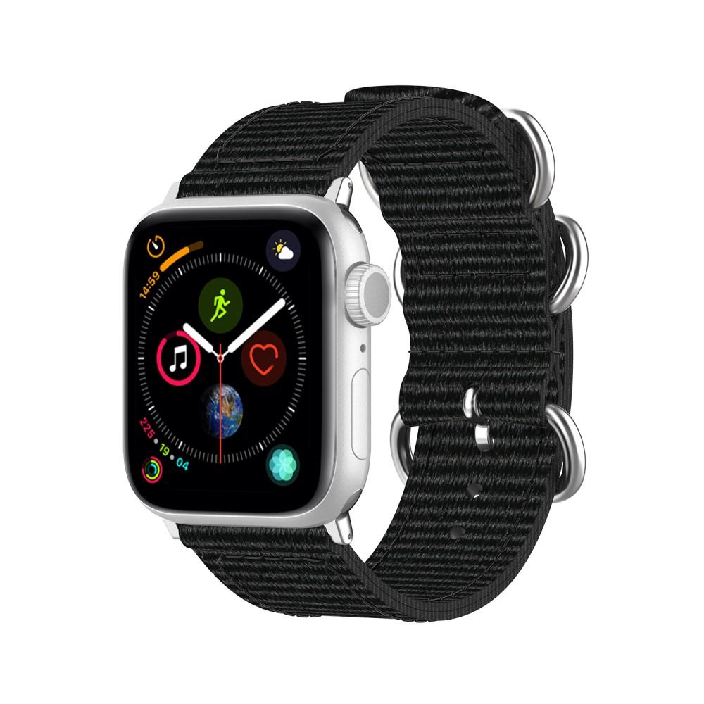 Apple Watch 40mm Nato armbånd sort