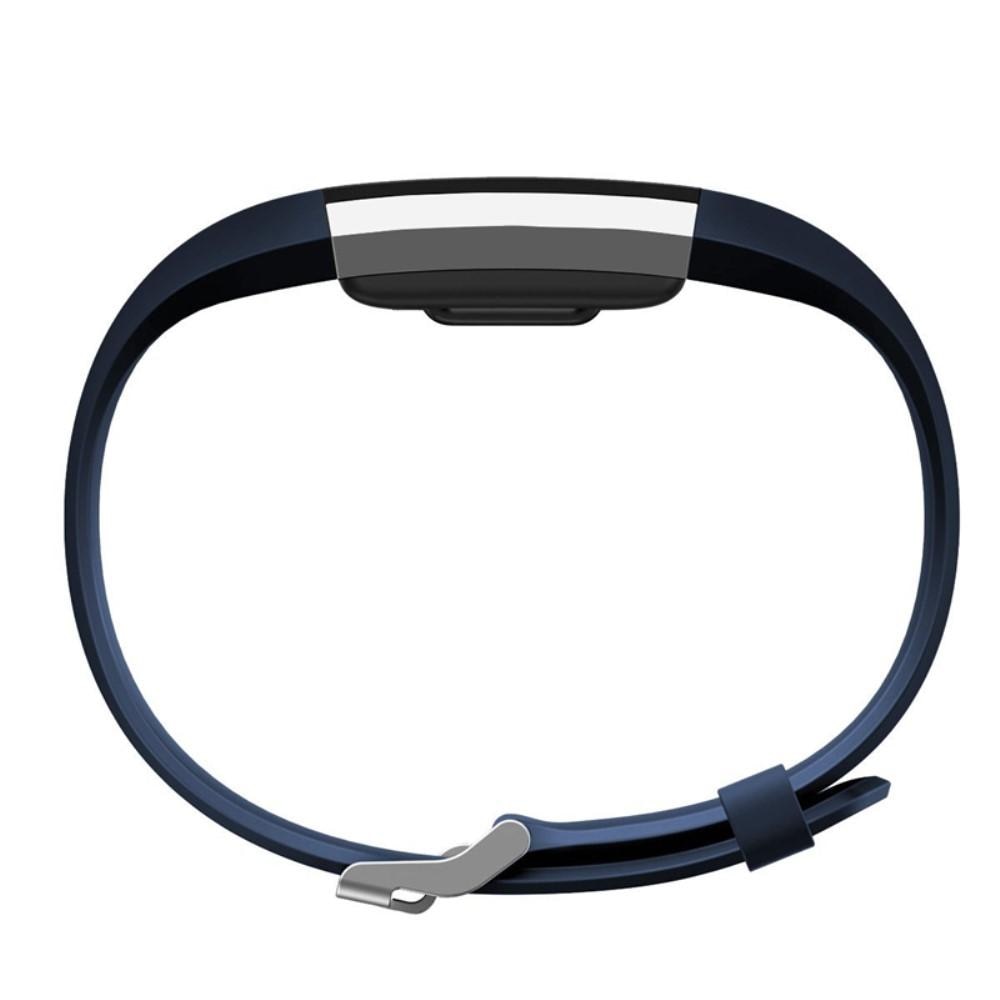 Rem af silikone til Fitbit Charge 2 Blå