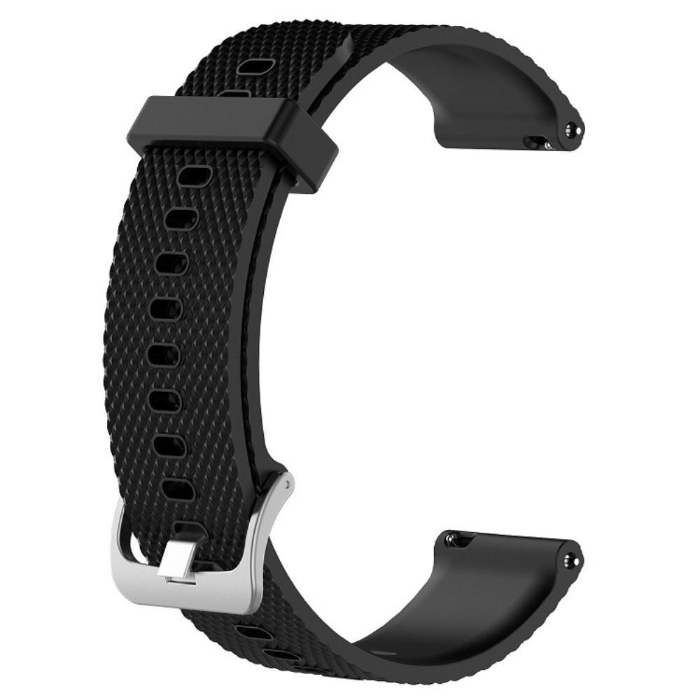 Rem af silikone til Suunto 3 Fitness Sort