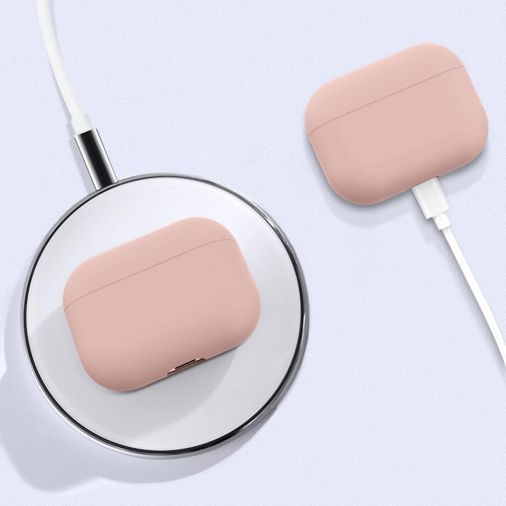 Silikonecover Apple AirPods Pro lyserød