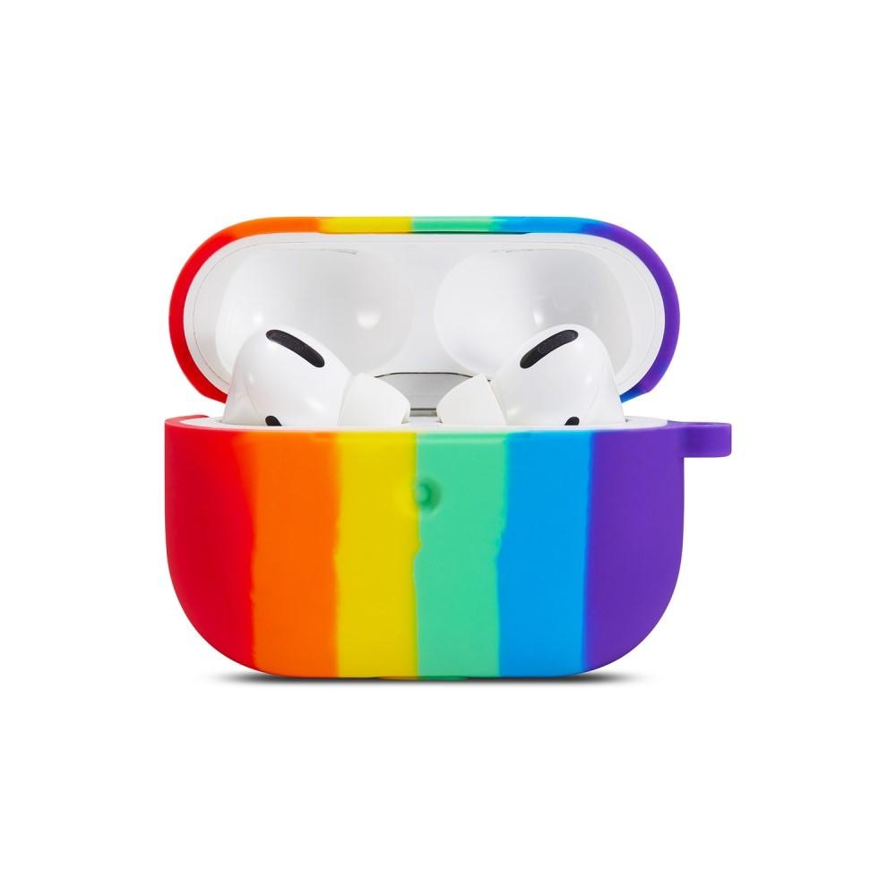 Silikonecover Apple AirPods Pro rainbow