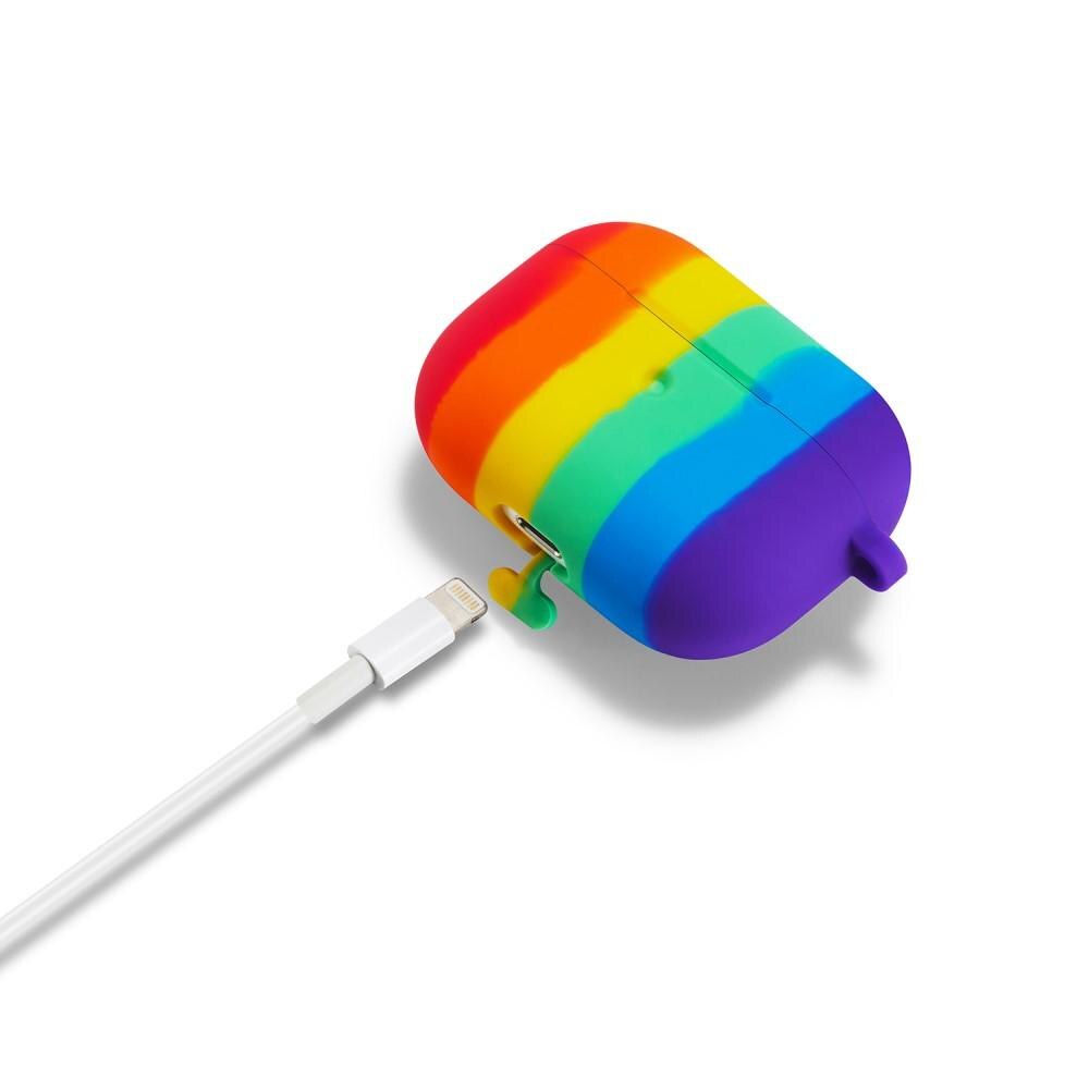 Silikonecover Apple AirPods Pro rainbow