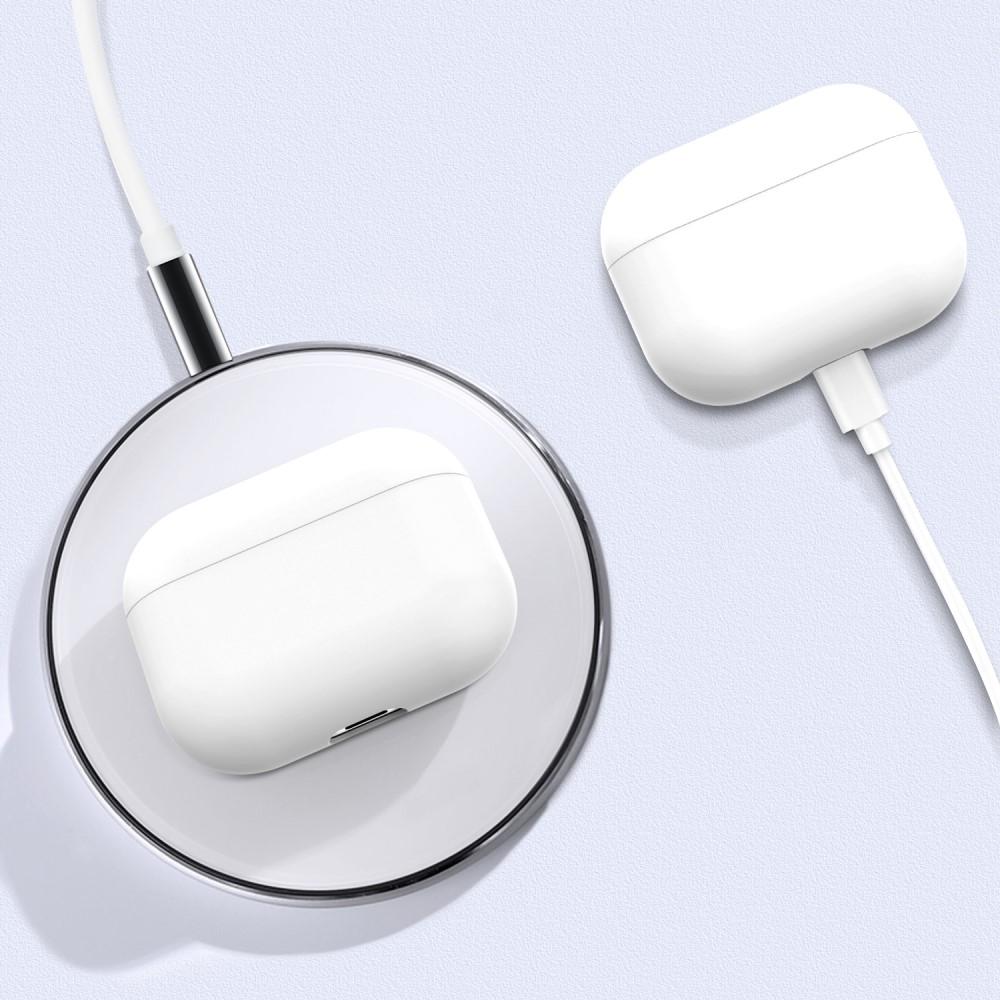 Silikonecover Apple AirPods Pro hvid