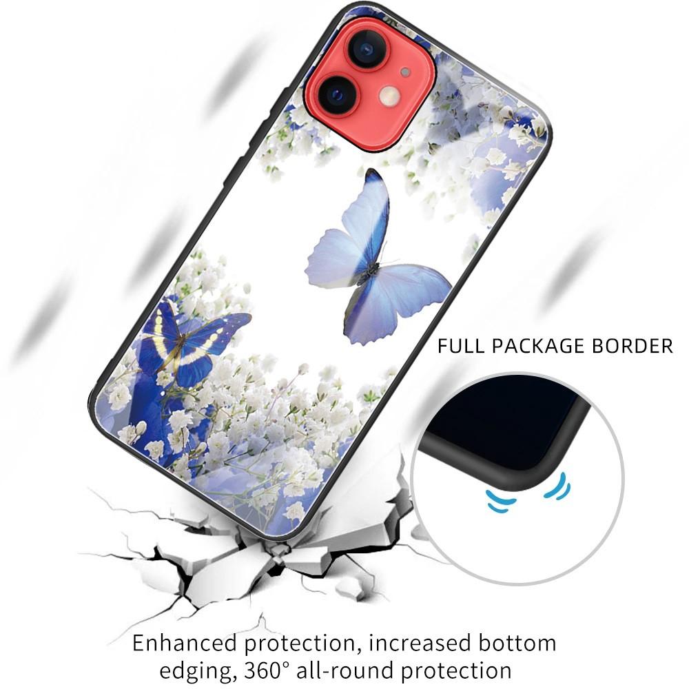 Cover Hærdet Glas iPhone 11 sommerfugle