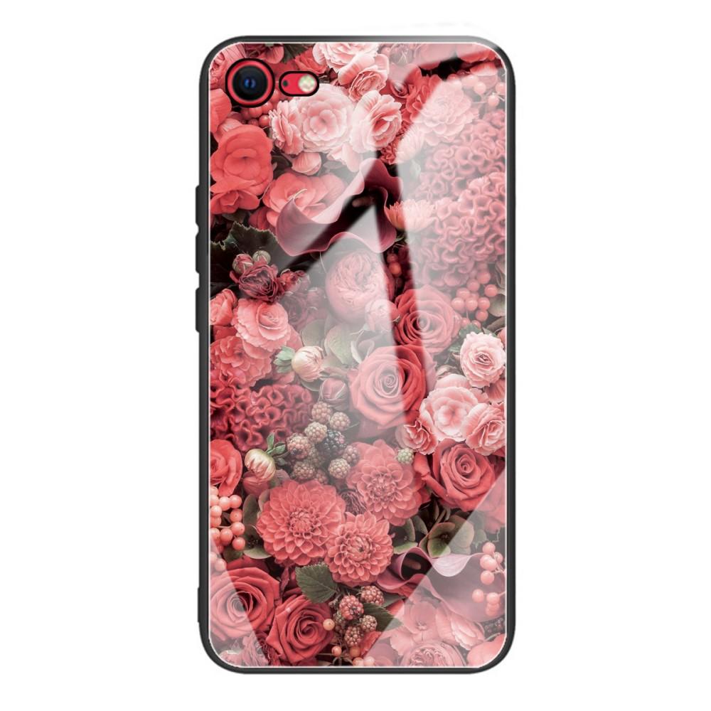 Cover Hærdet Glas iPhone 7/8/SE roser