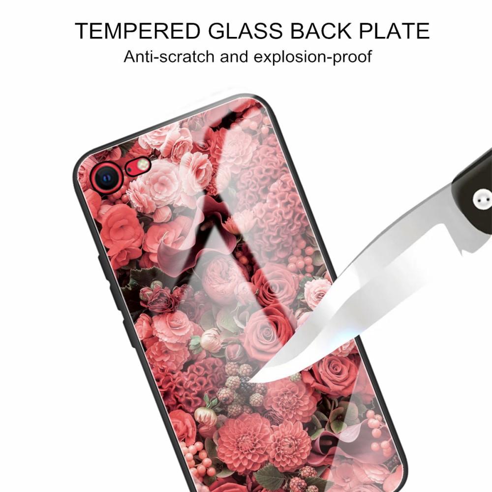 Cover Hærdet Glas iPhone SE (2022) roser