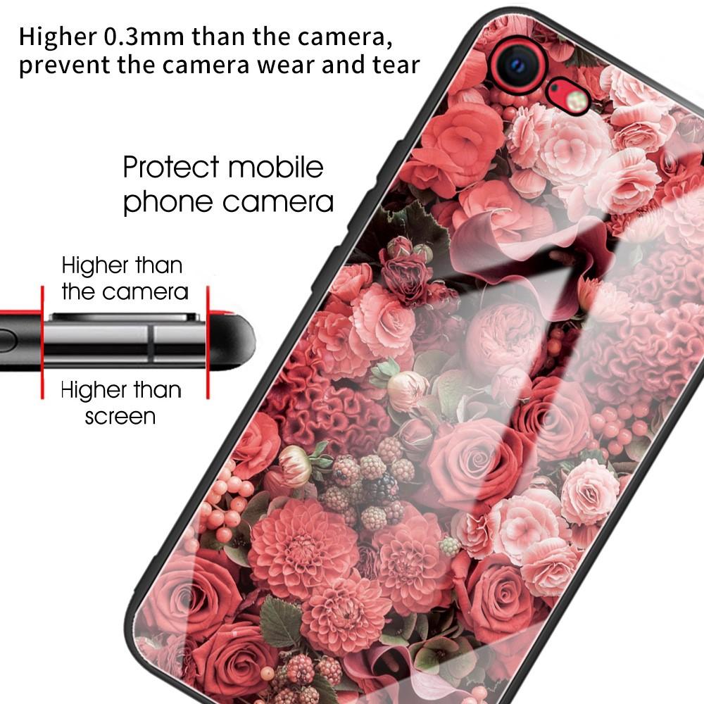 Cover Hærdet Glas iPhone SE (2022) roser
