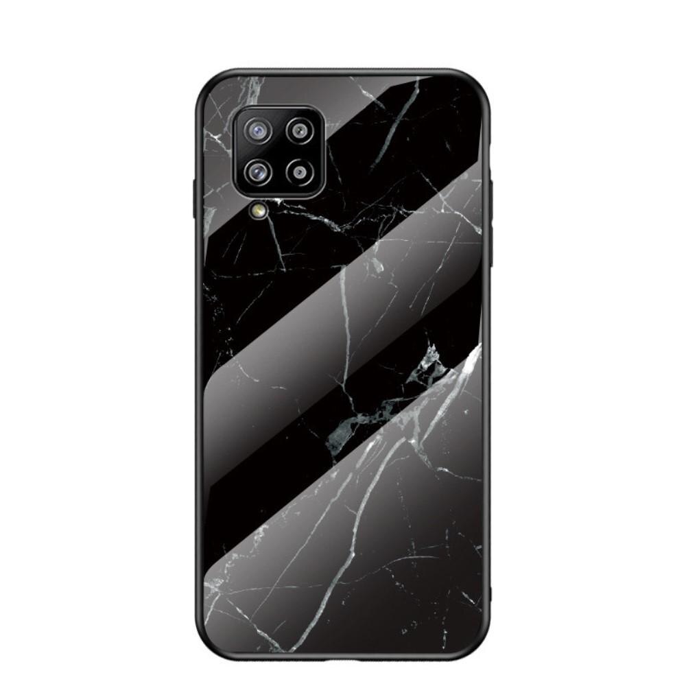 Cover Hærdet Glas Samsung Galaxy A42 5G sort marmor