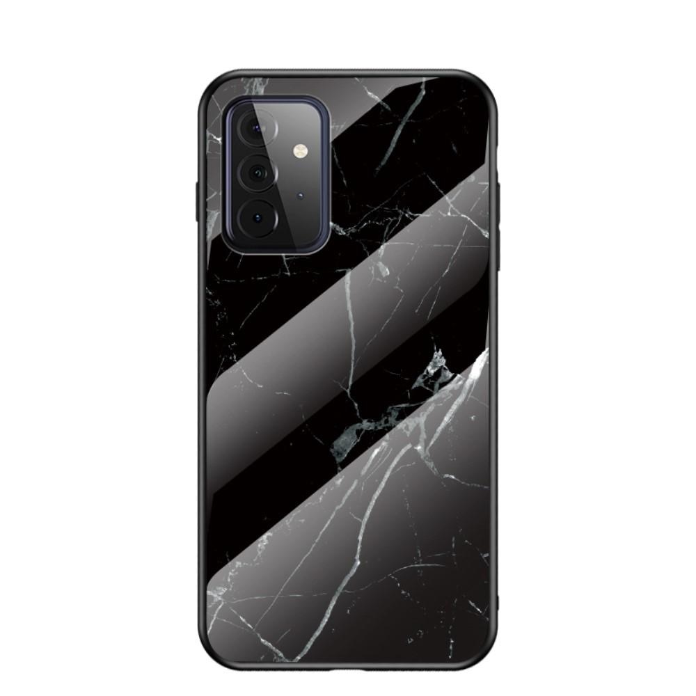 Cover Hærdet Glas Samsung Galaxy A72 5G sort marmor