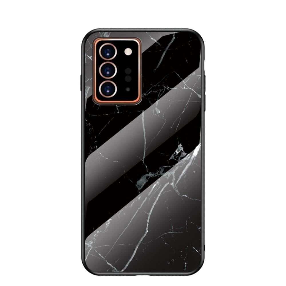 Cover Hærdet Glas Samsung Galaxy Note 20 Ultra sort marmor