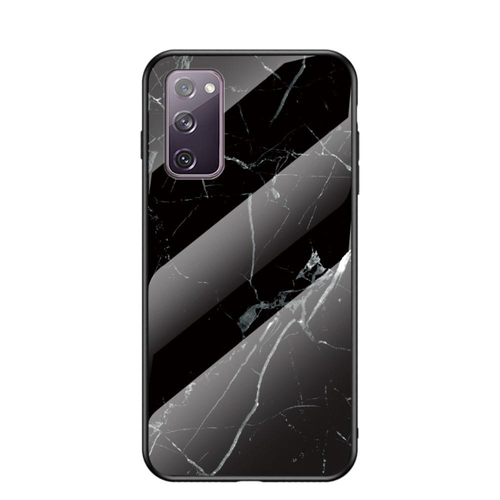 Cover Hærdet Glas Samsung Galaxy S20 FE sort marmor