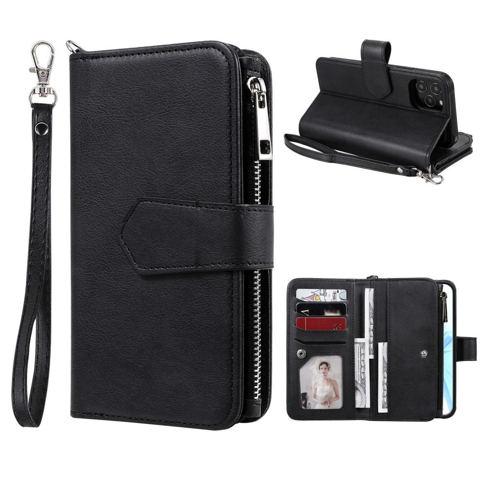 Zipper Magnet Wallet iPhone 12/12 Pro sort