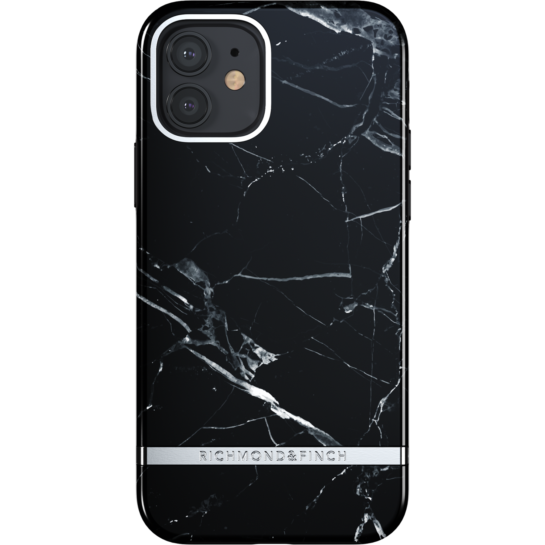 Cover iPhone 12/12 Pro Black Marble