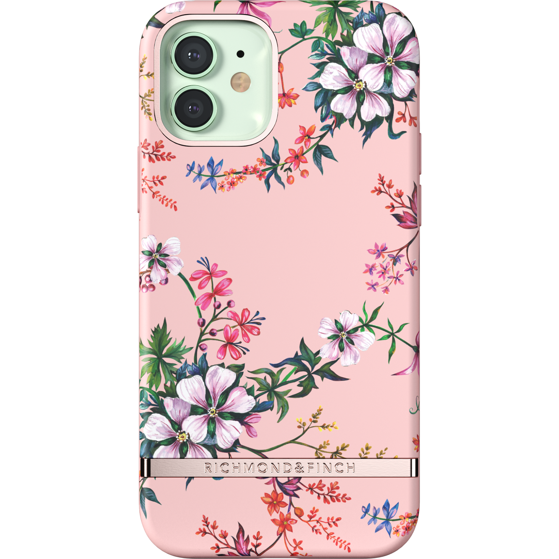 Cover iPhone 12/12 Pro Pink Blooms