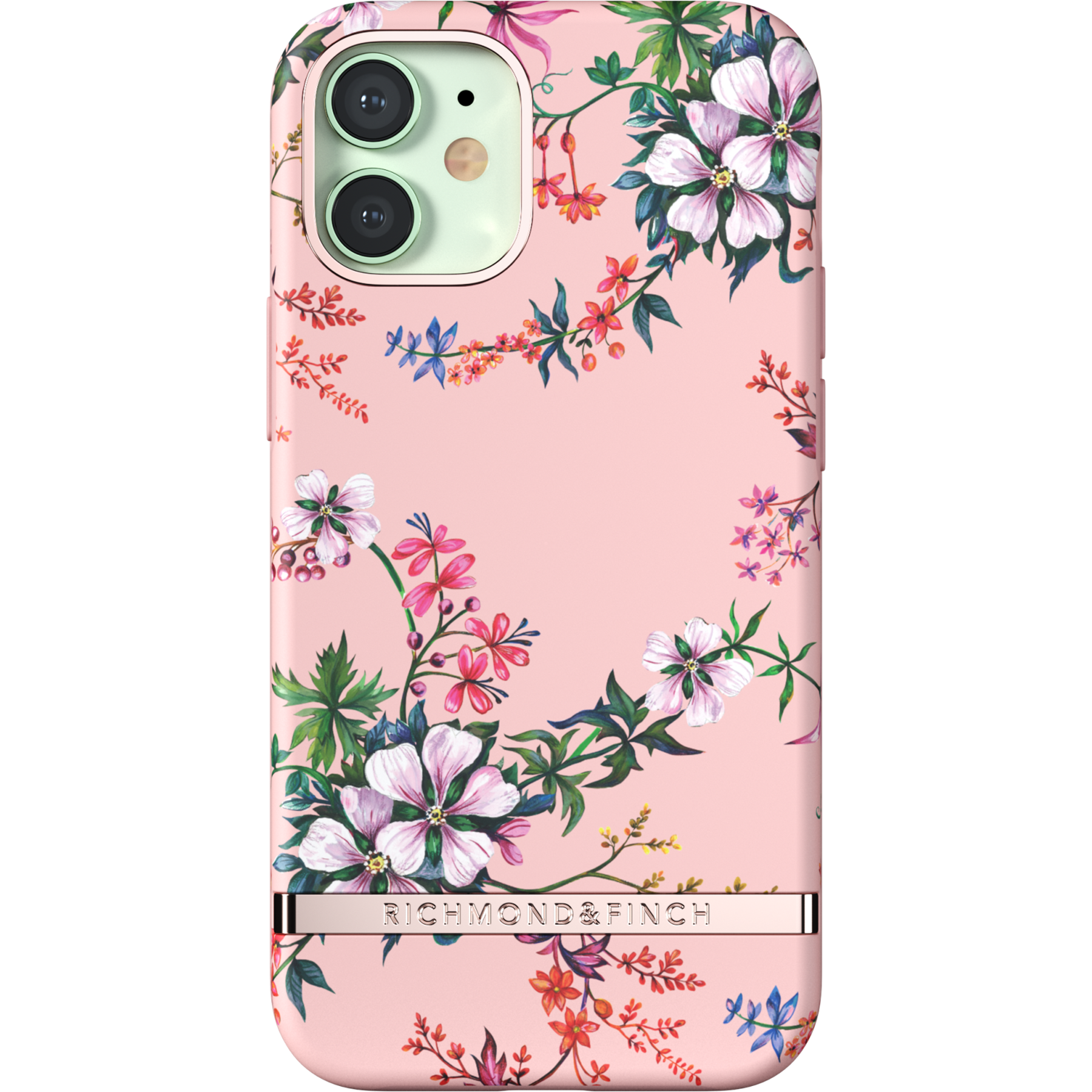 Cover iPhone 12 Mini Pink Blooms