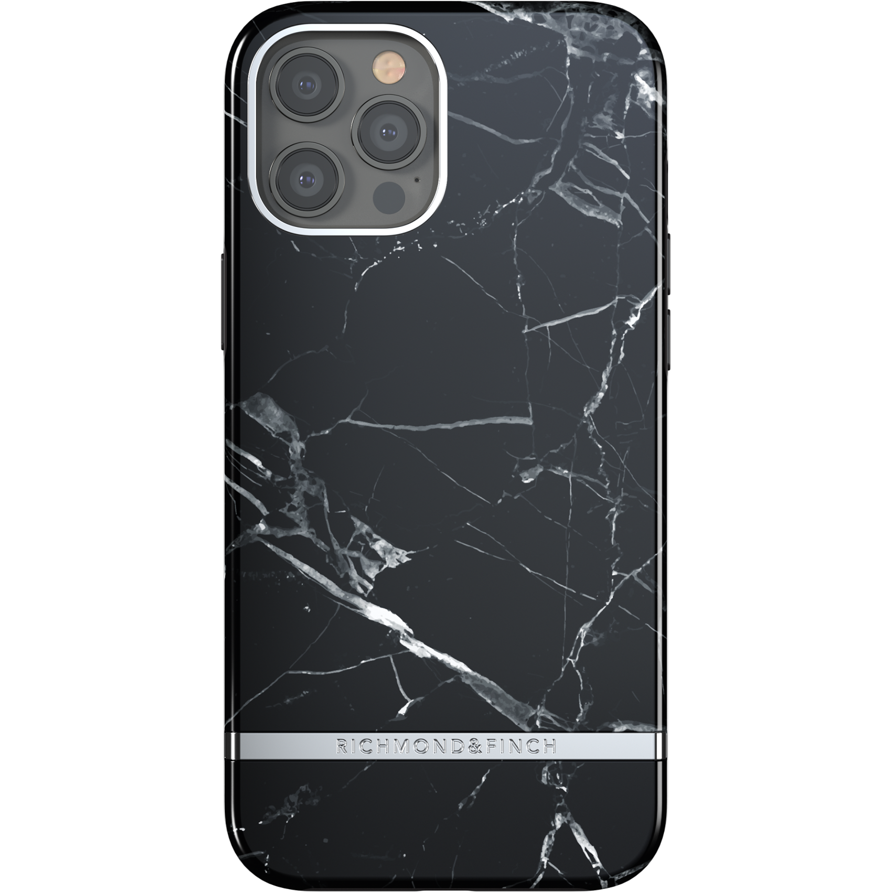 Cover iPhone 12 Pro Max Black Marble