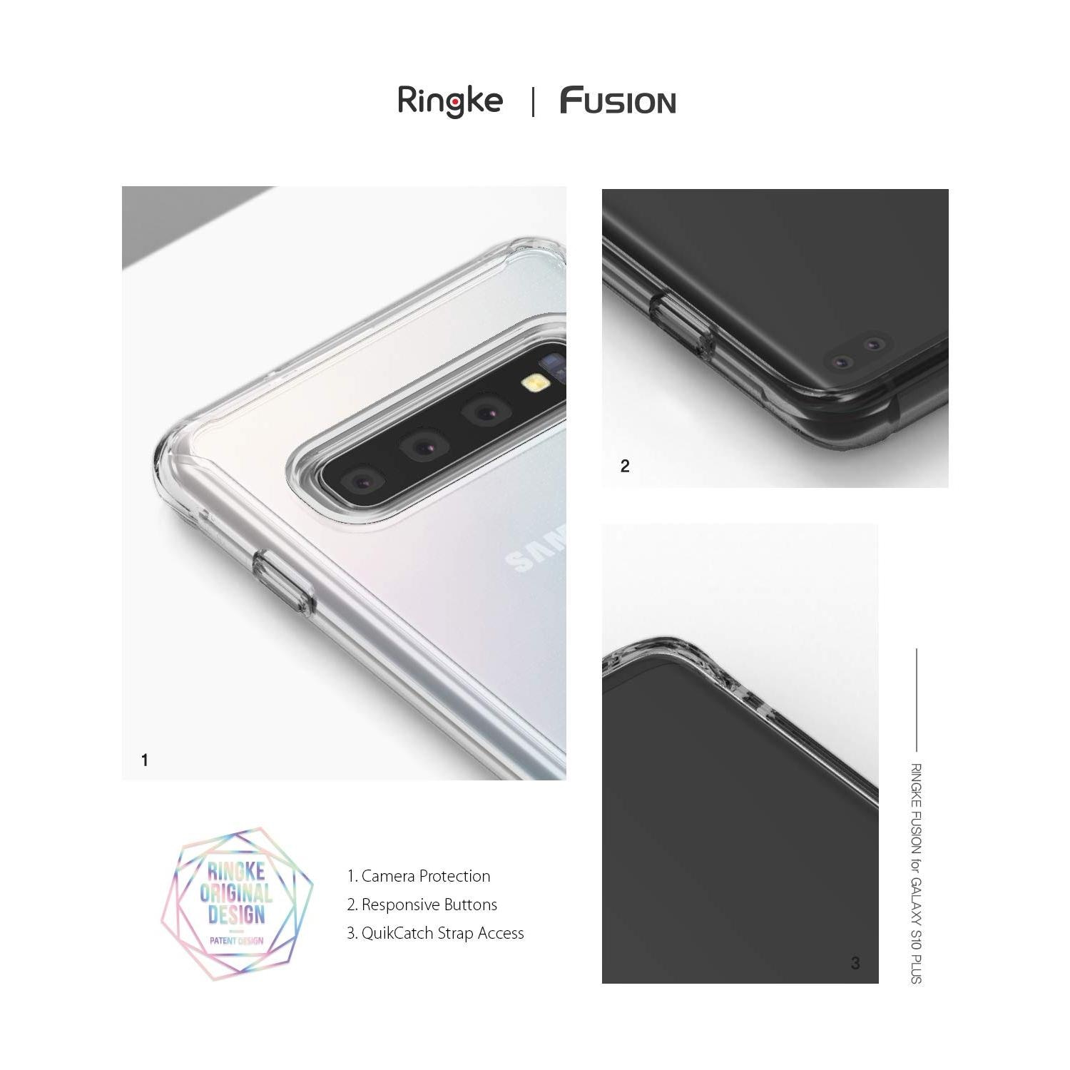 Fusion Case Galaxy S10 Plus Clear