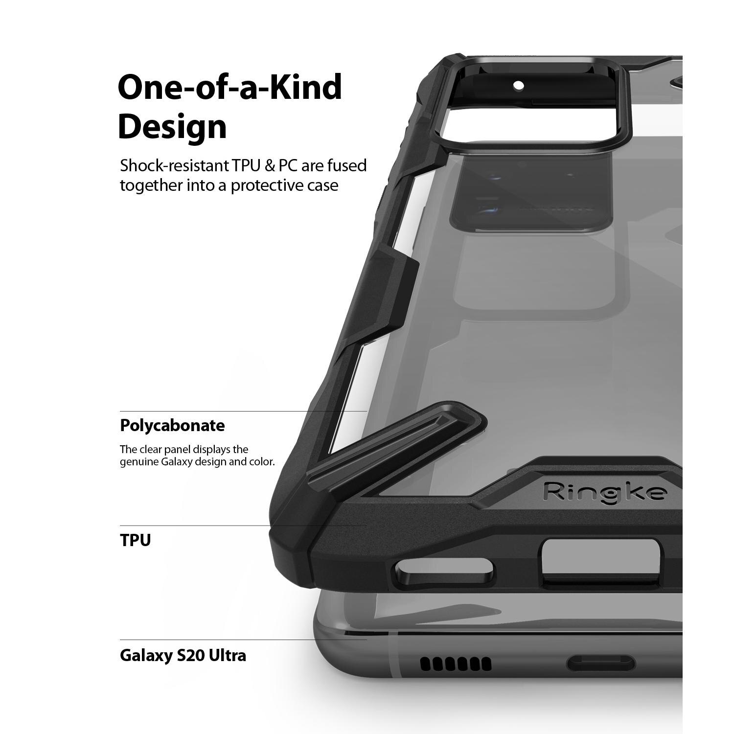 Fusion X Case Samsung Galaxy S20 Ultra Sort