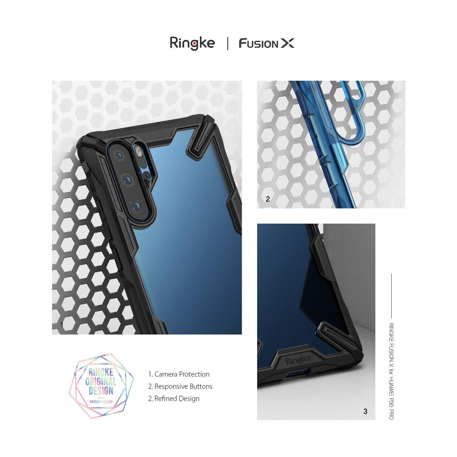 Fusion X Case Huawei P30 Pro Black