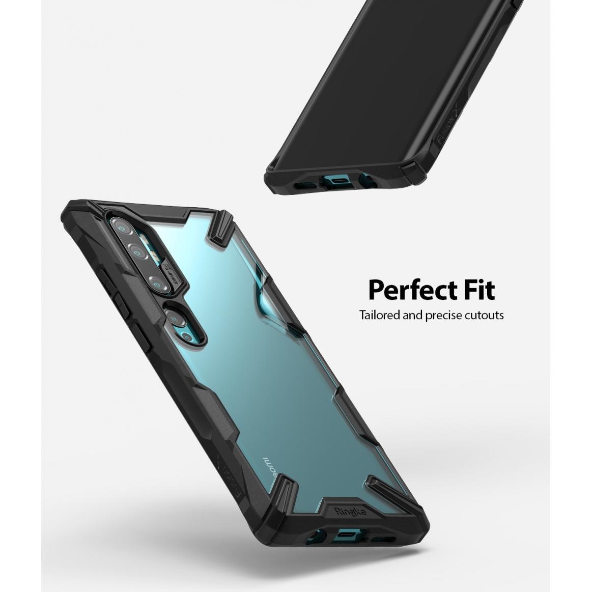 Fusion X Case Xiaomi Mi Note 10/10 Pro Black