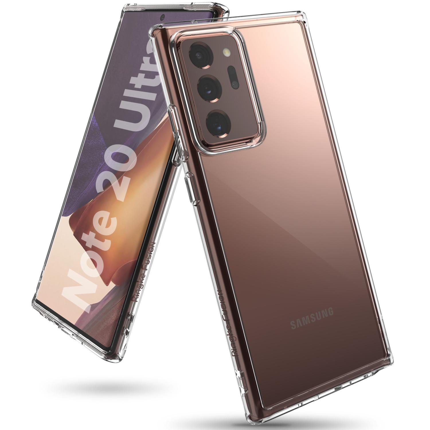 Fusion Case Samsung Galaxy Note 20 Ultra Gennemsigtig