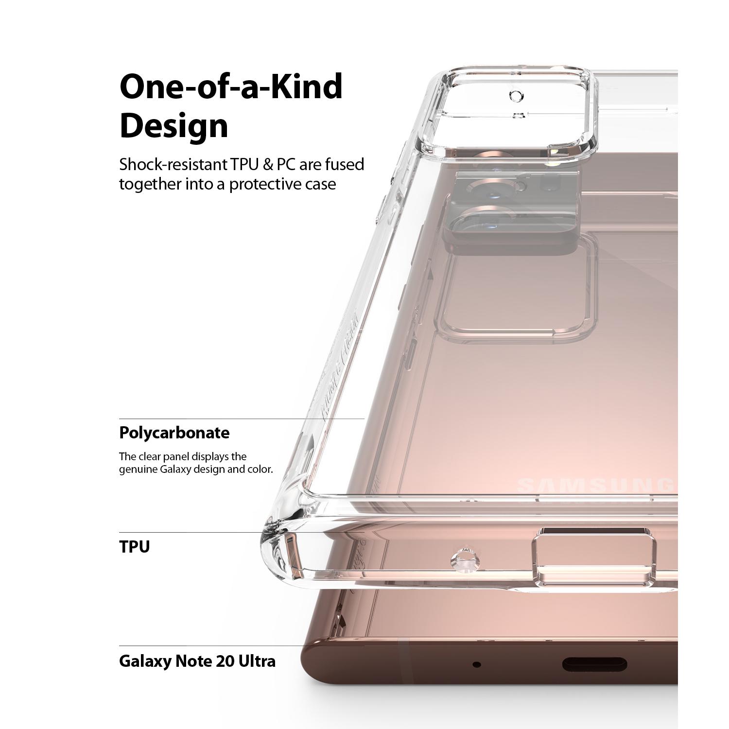 Fusion Case Samsung Galaxy Note 20 Ultra Gennemsigtig