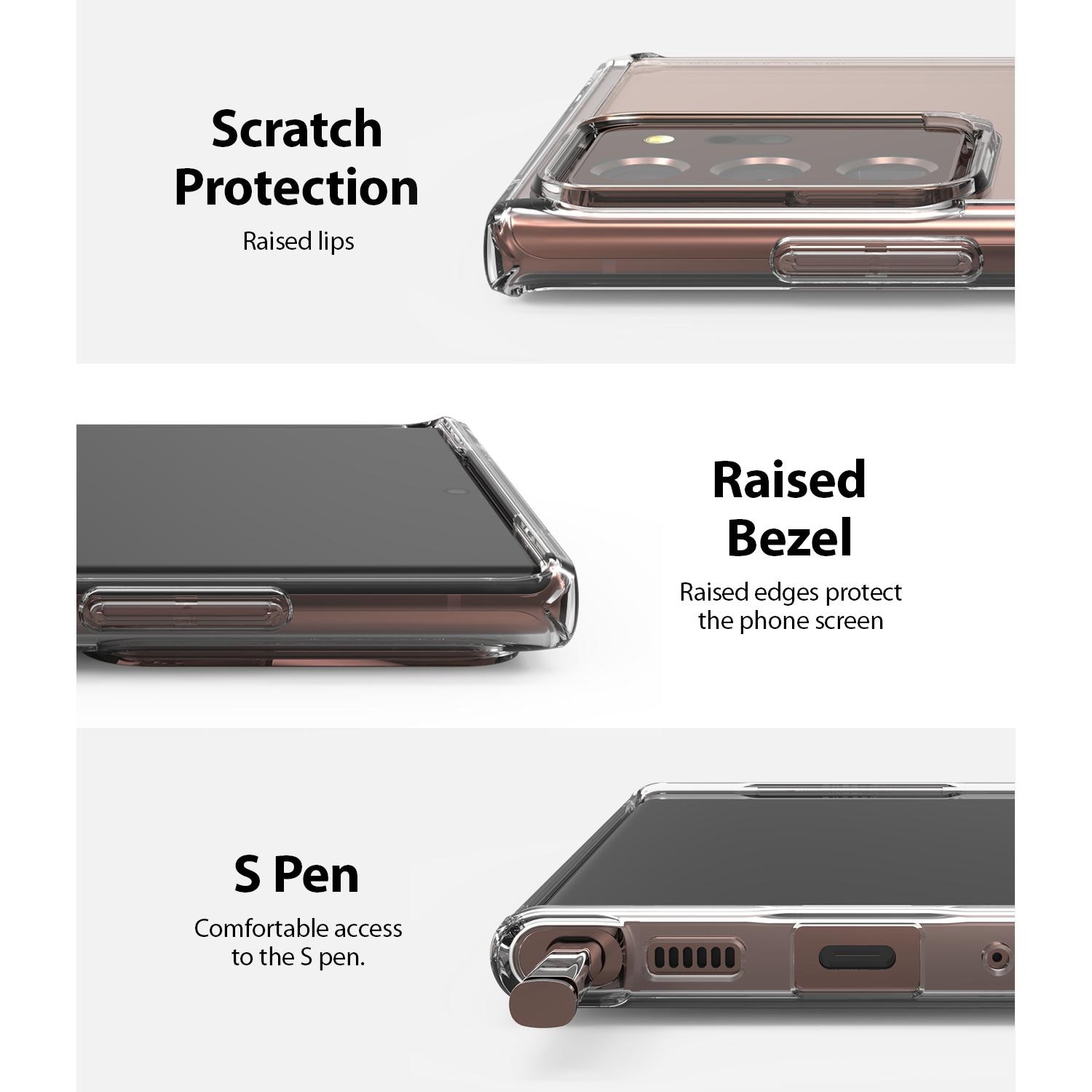 Fusion Case Samsung Galaxy Note 20 Ultra Gennemsigtig