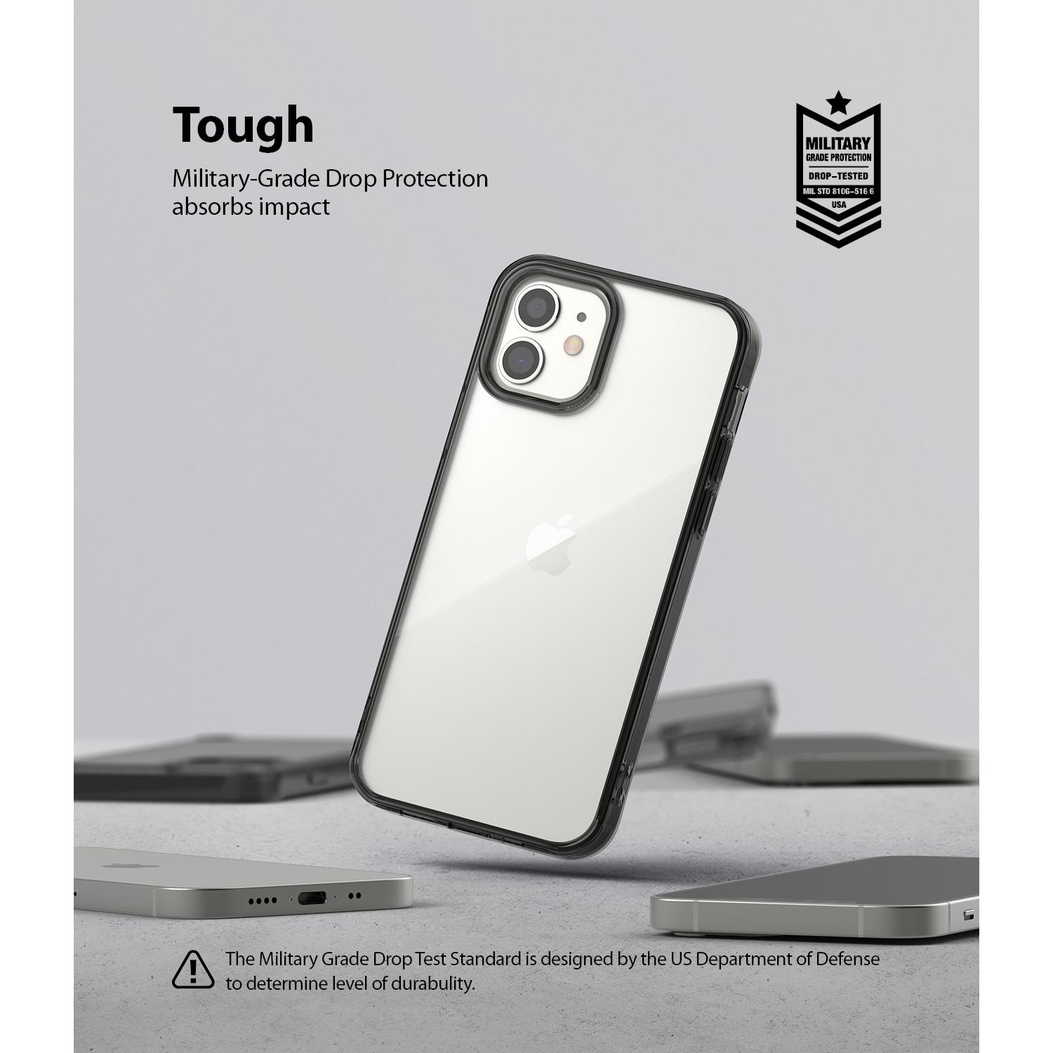 Fusion Case iPhone 12 Mini Smoke Black