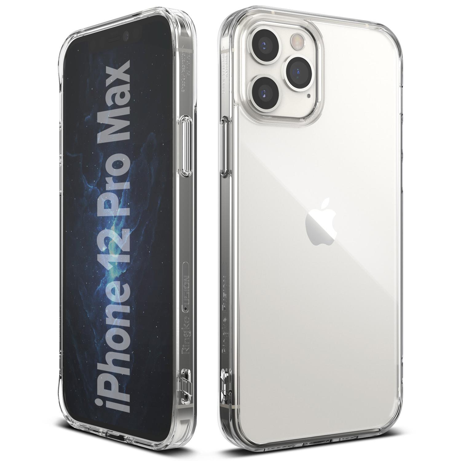 Fusion Case iPhone 12 Pro Max Gennemsigtig