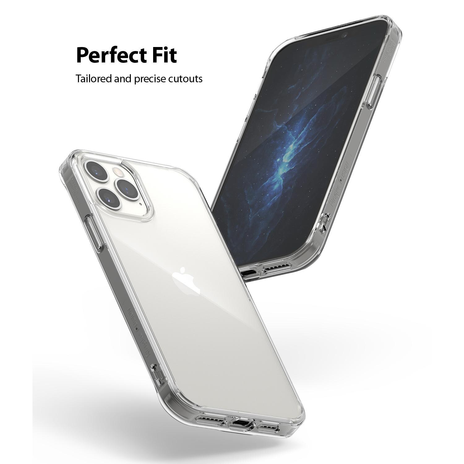 Fusion Case iPhone 12 Pro Max Gennemsigtig