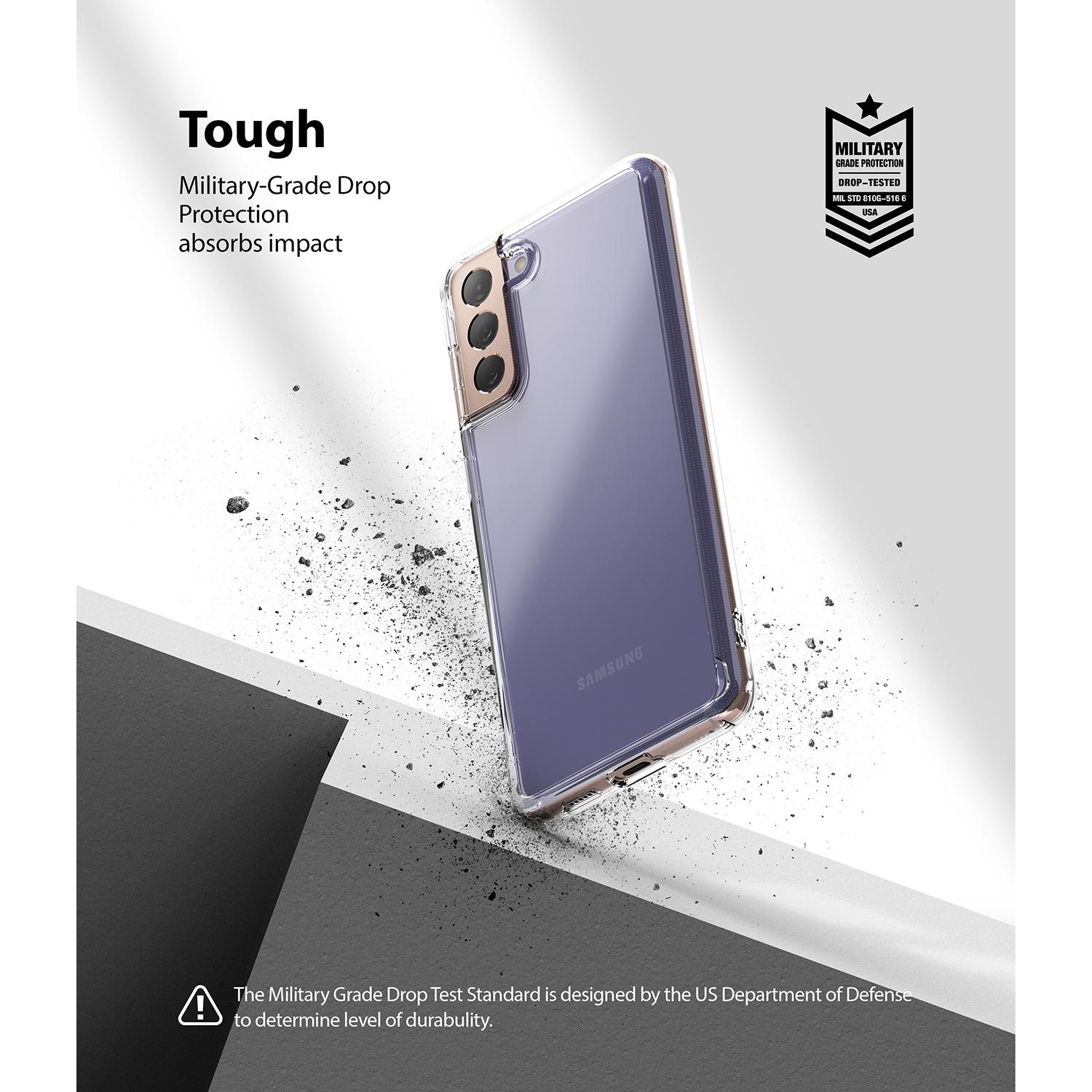 Fusion Case Samsung Galaxy S21 Gennemsigtig