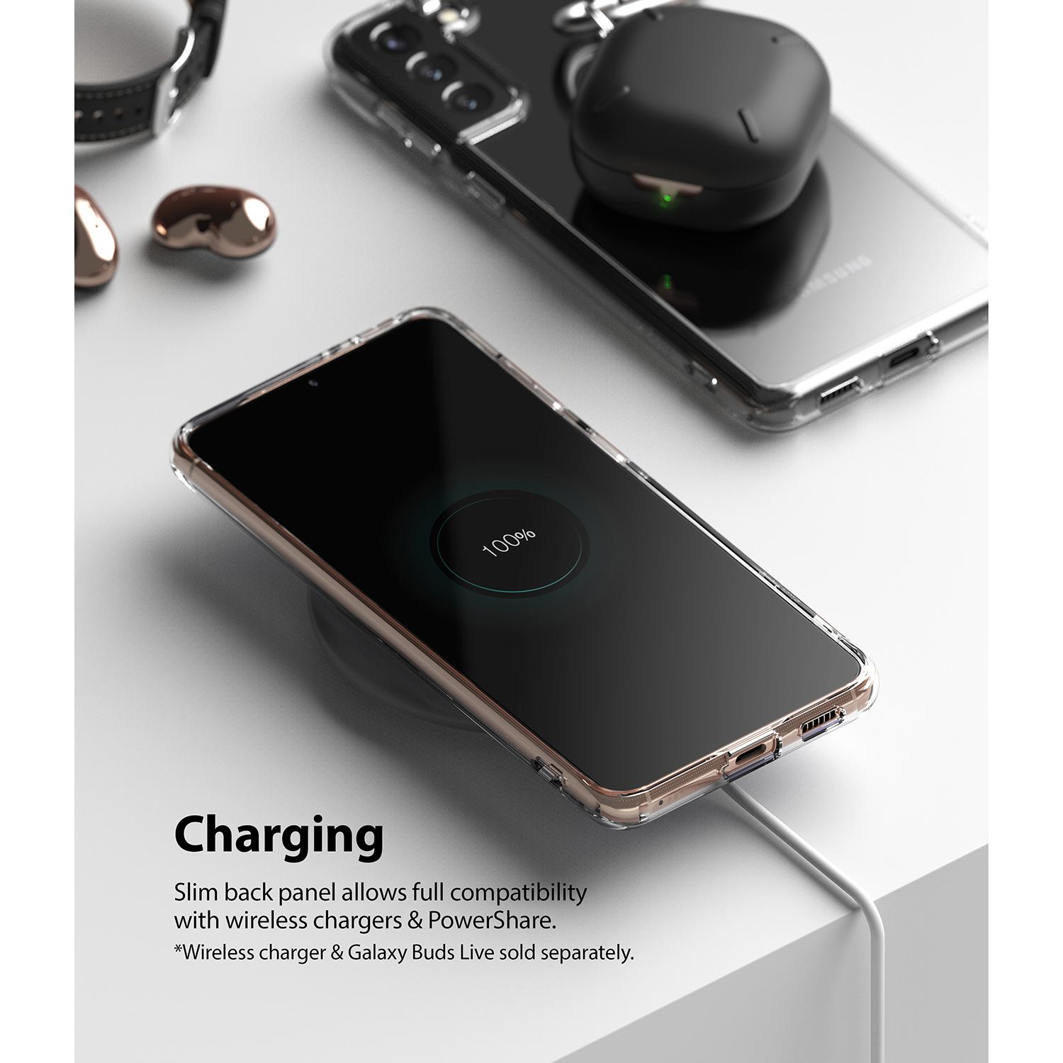 Fusion Case Samsung Galaxy S21 Gennemsigtig