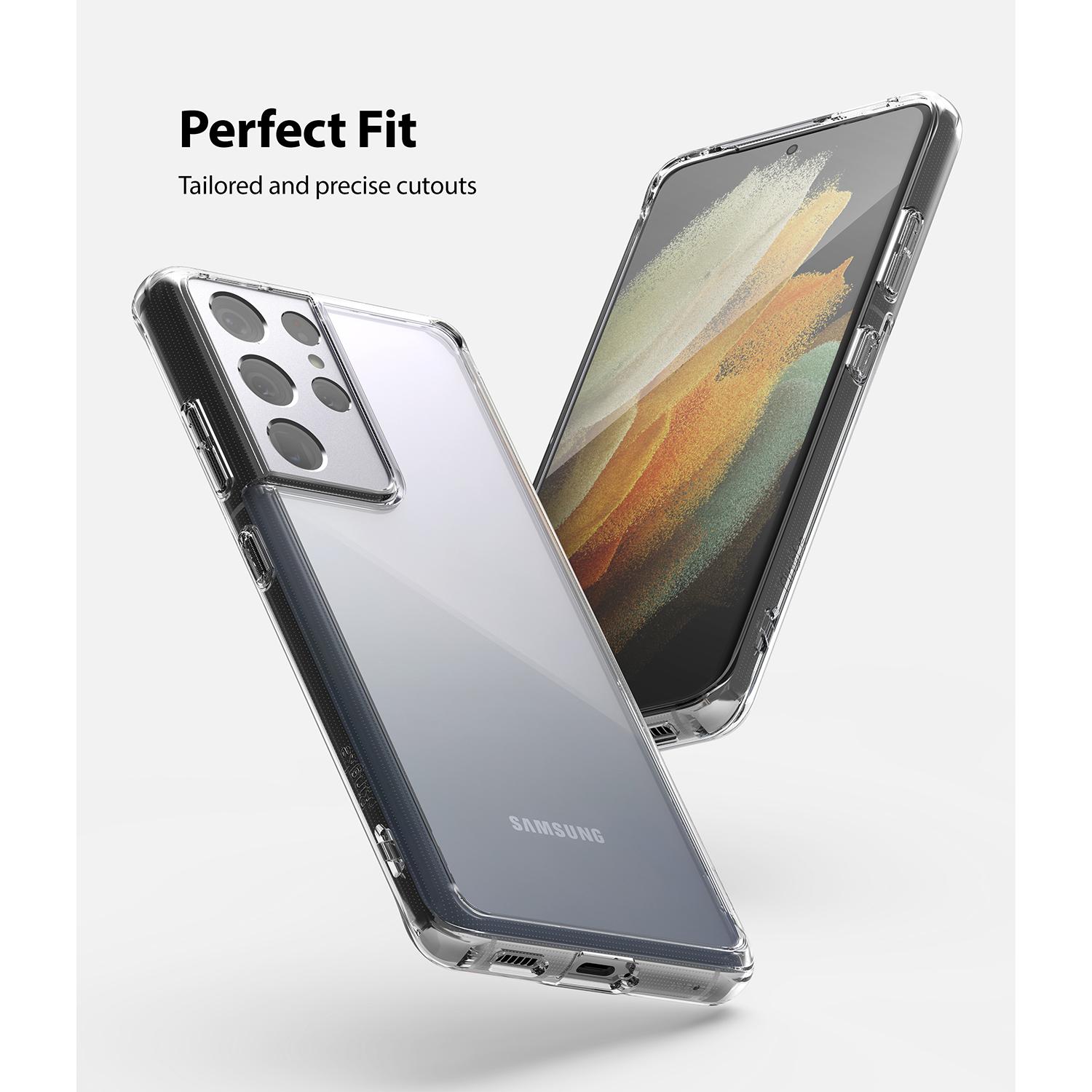 Fusion Case Samsung Galaxy S21 Ultra Gennemsigtig