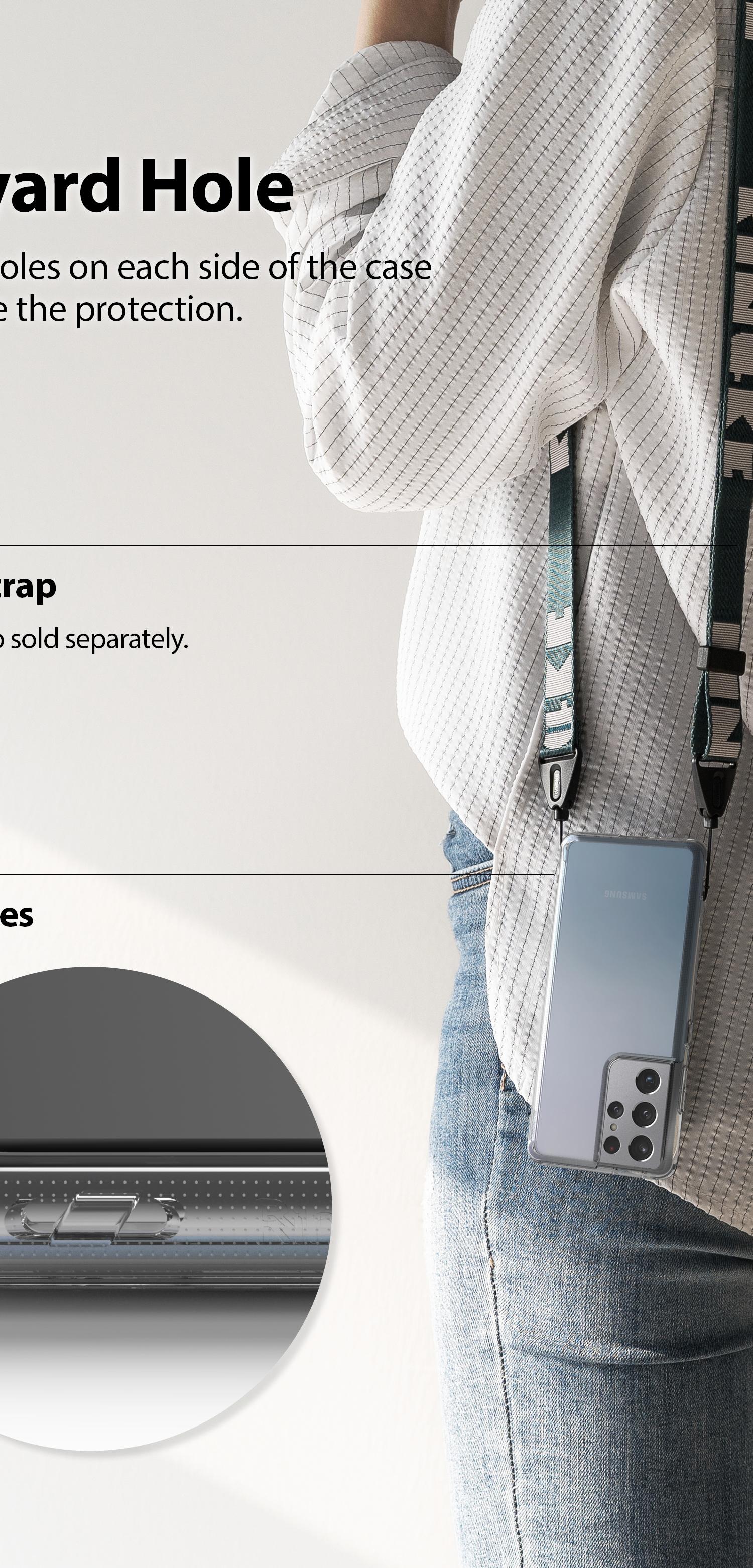 Fusion Case Samsung Galaxy S21 Ultra Gennemsigtig