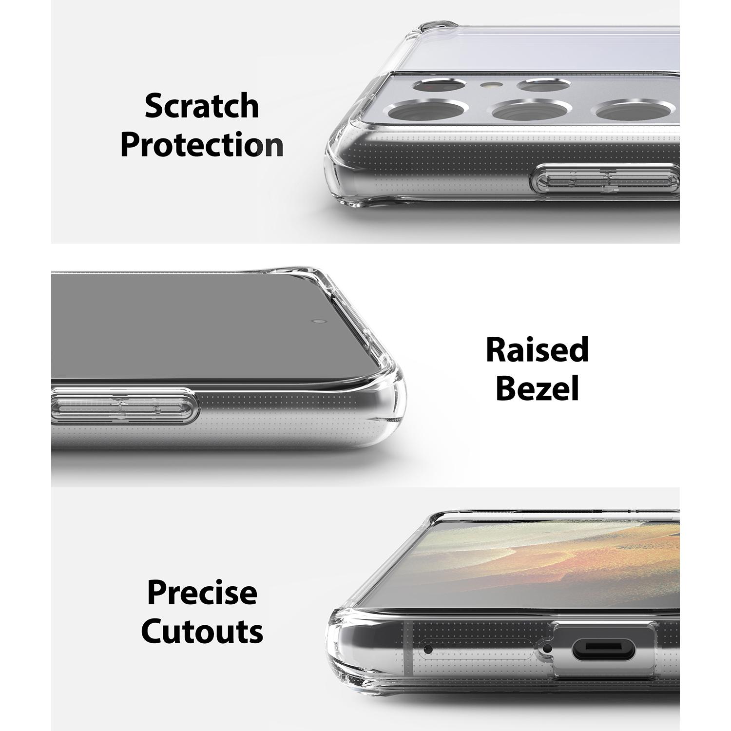 Fusion Case Samsung Galaxy S21 Ultra Gennemsigtig