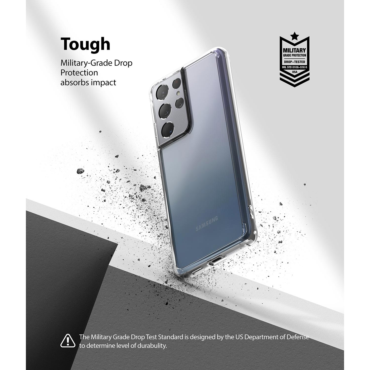 Fusion Case Samsung Galaxy S21 Ultra Gennemsigtig