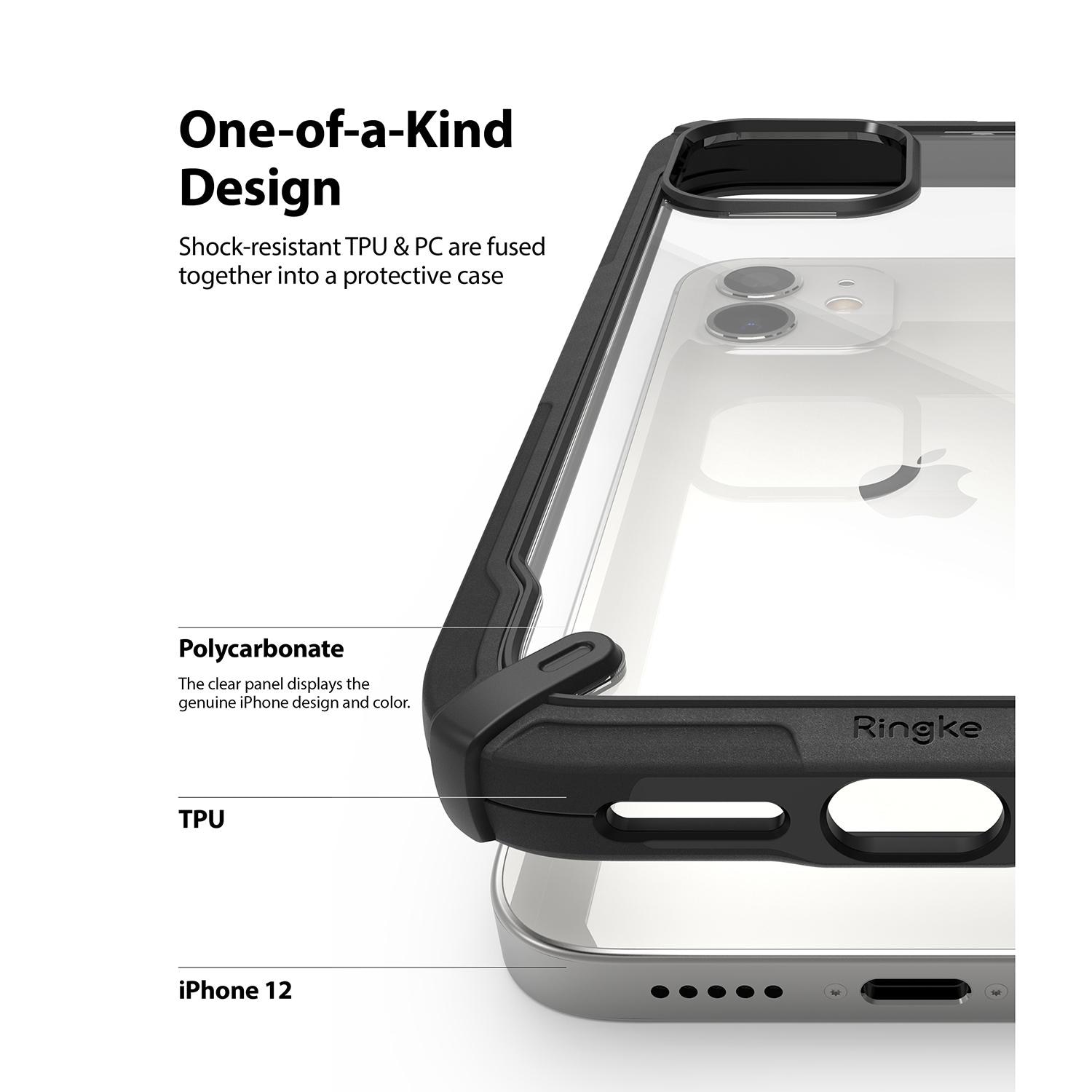 Fusion X Case iPhone 12/iPhone 12 Pro Sort