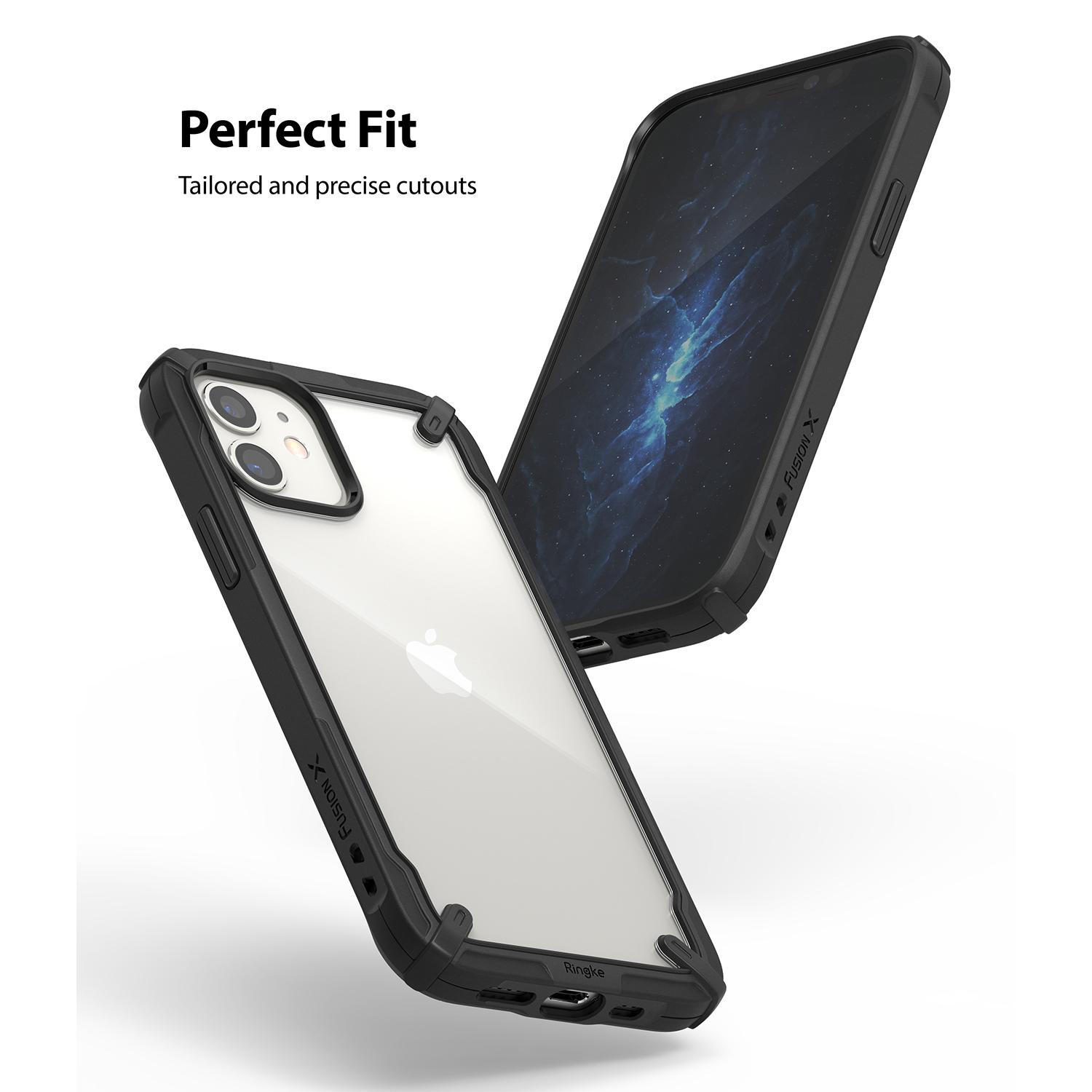 Fusion X Case iPhone 12 Mini Black