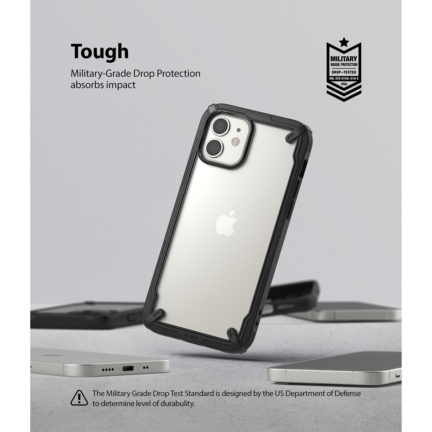 Fusion X Case iPhone 12 Mini Black