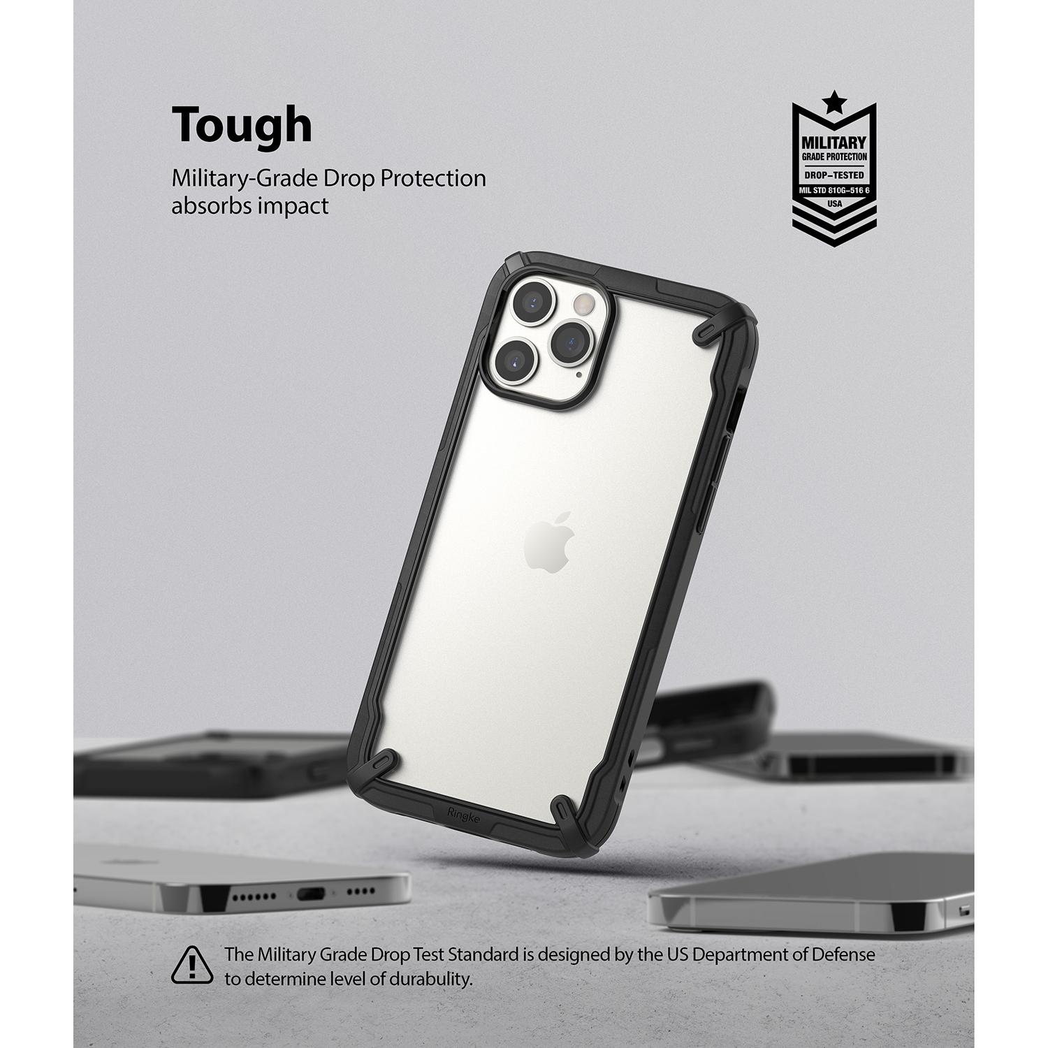 Fusion X Case iPhone 12 Pro Max Black