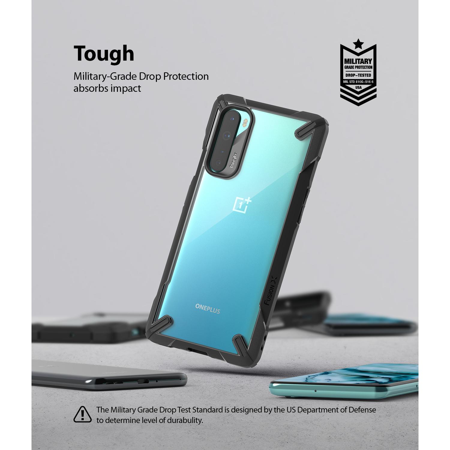 Fusion X Case  OnePlus Nord Sort
