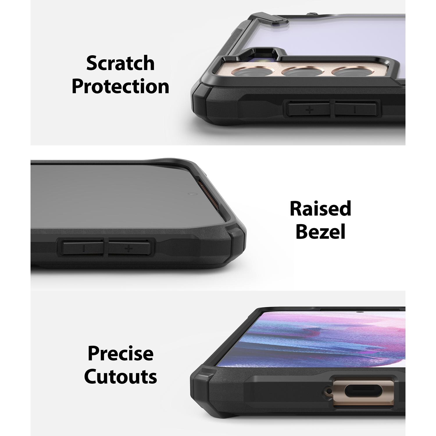 Fusion X Case Samsung Galaxy S21 Sort