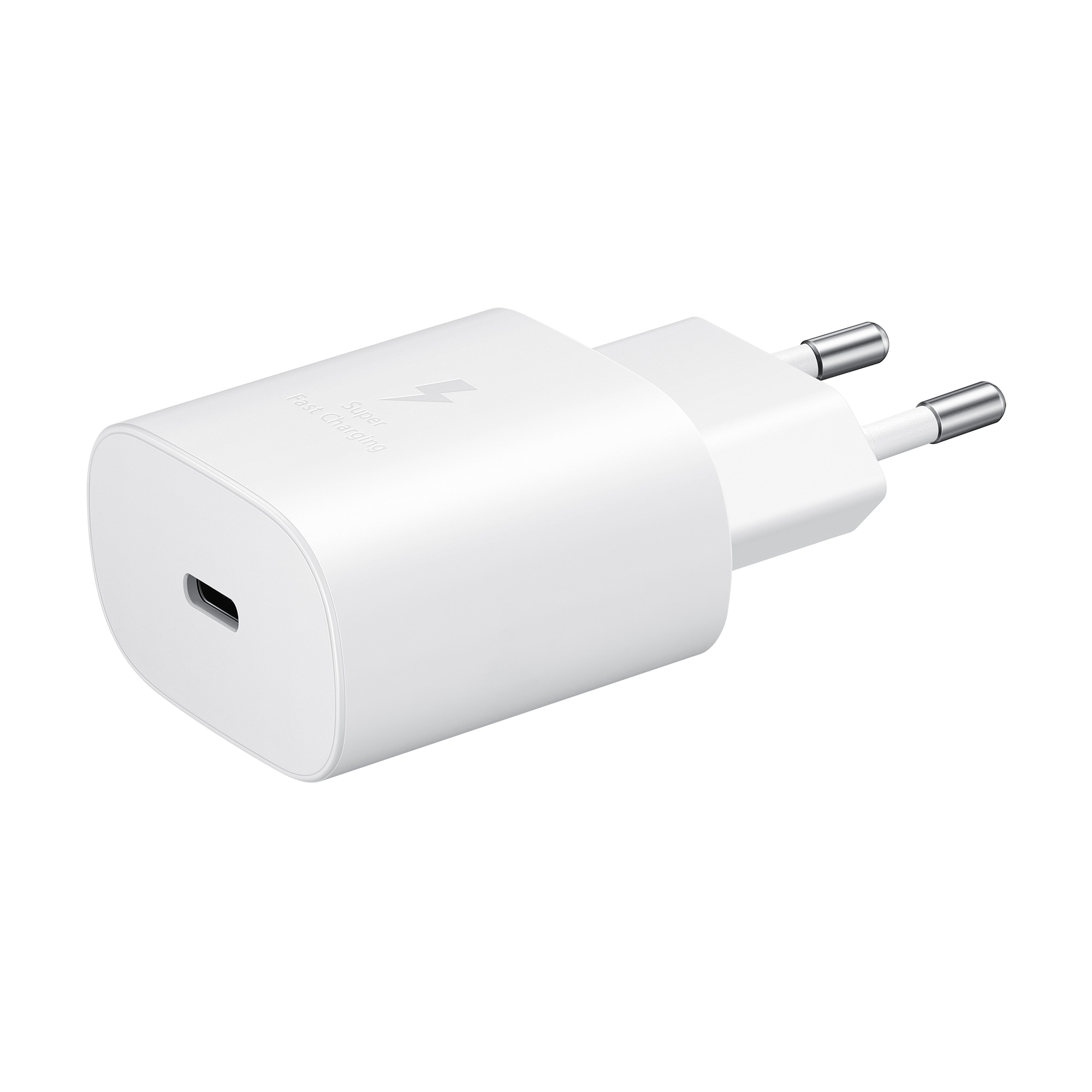 Vægoplader Fast Charge 25W PD USB-C hvit