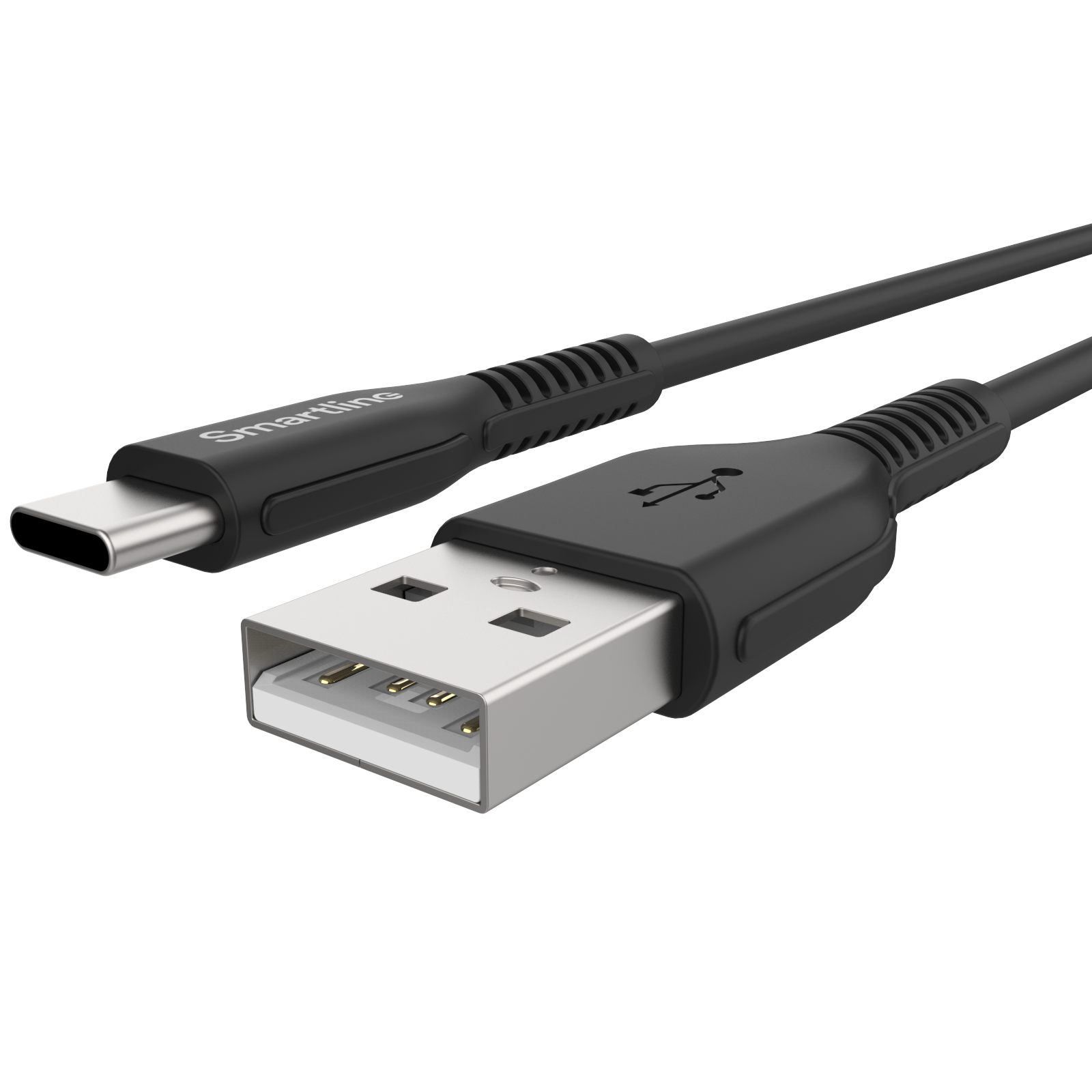 Strong USB Cable USB-C 2m sort