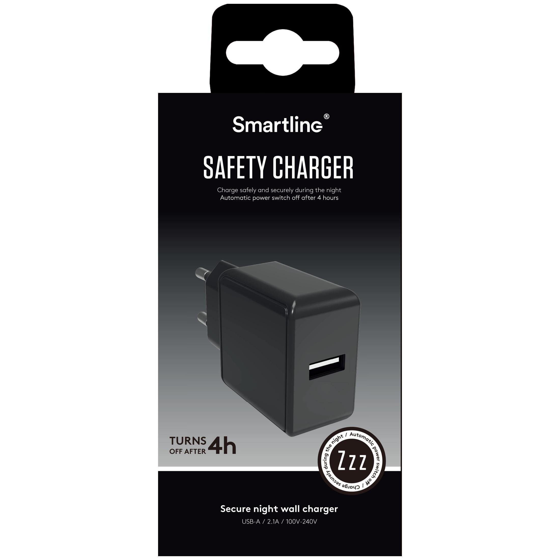 Safety Charger 2.1A sort